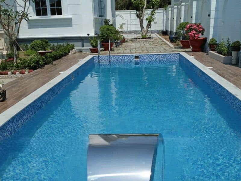 Hafuco bàn giao công trình thi công bể bơi tại xã Quảng Châu, Nghệ An