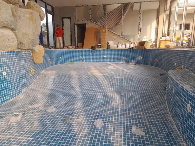 Hafuco bàn giao công trình thi công bể bơi tại Xã Tân Châu, Nghệ An 