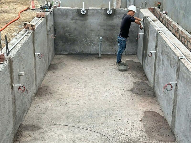 Hafuco cập nhật tiến độ công trình thi công bể bơi tại phường Thành Đông, Hải Phòng