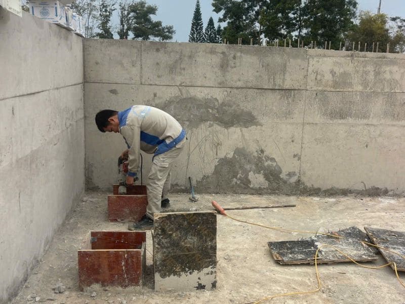 Hafuco lắp đặt thiết bị bể bơi cho chị Thoa tại xã Quảng Lâm, Cao Bằng