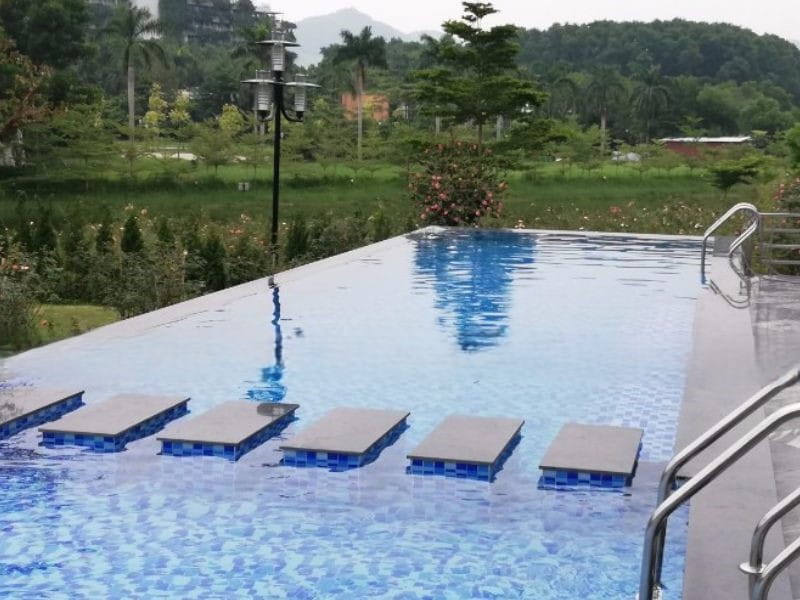 Hafuco bàn giao công trình thi công bể bơi trọn gói tại Đại Lải, Vĩnh Phúc
