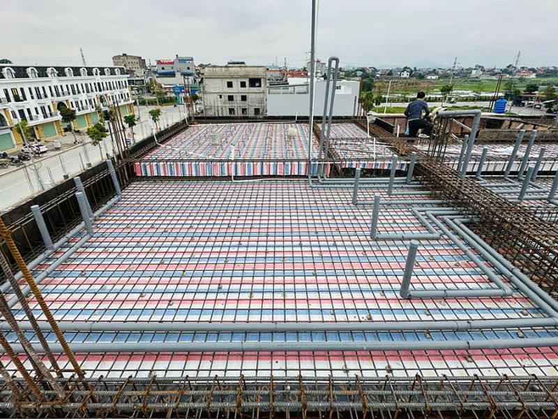 Hafuco cập nhật tiến độ thi công bể bơi tại xã La Hiên, Thái Nguyên