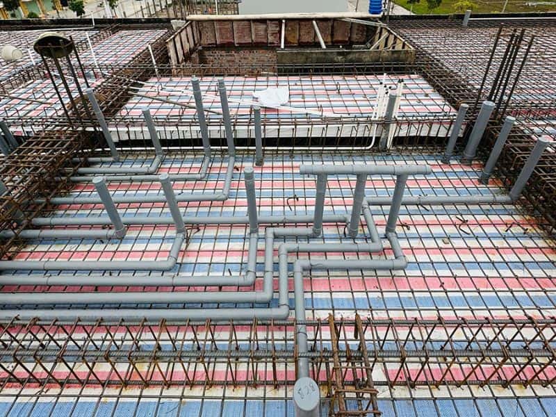 Hafuco cập nhật tiến độ thi công bể bơi tại xã La Hiên, Thái Nguyên