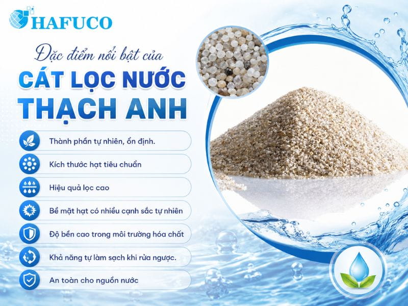 Cát lọc nước thạch anh