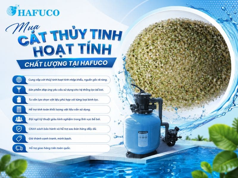 cát thủy tinh hoạt tính