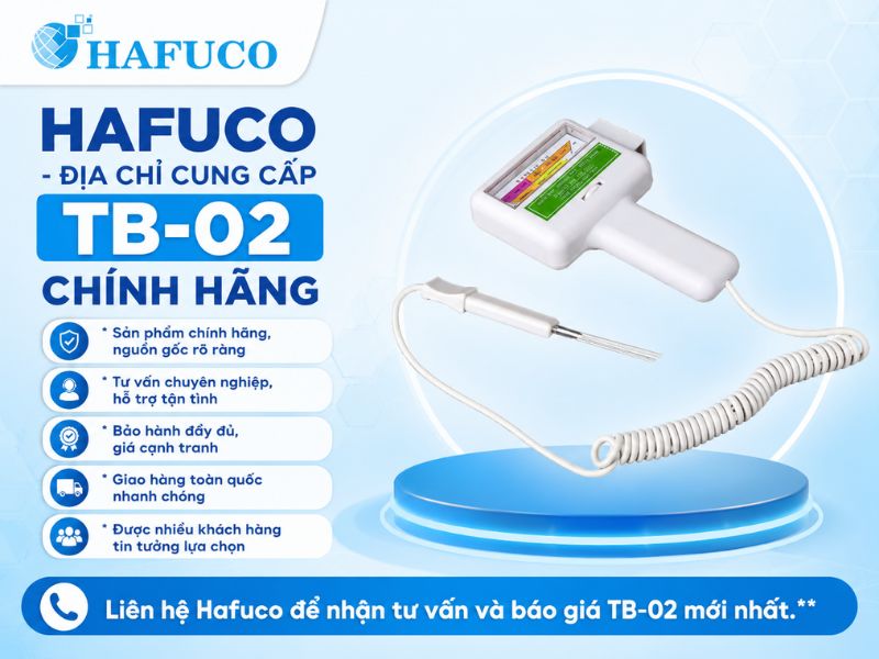 Thiết bị kiểm tra nồng độ pH và Clo cầm tay TB-02