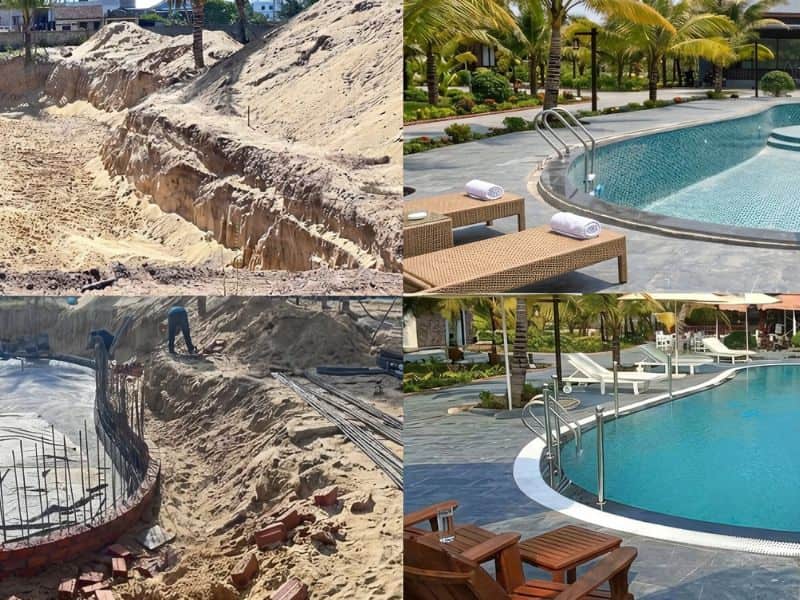 Hafuco bàn giao công trình thi công bể bơi tại Phường Phan Thiết, Lâm Đồng