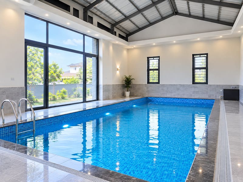Hafuco hoàn thiện công trình bể bơi trong nhà tại thành phố Vinh, Nghệ An
