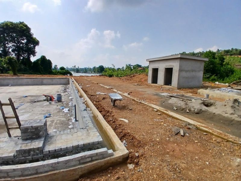 Dự án thi công và lắp đặt thiết bị bể bơi cho anh Thành tại phường Dương Nỗ