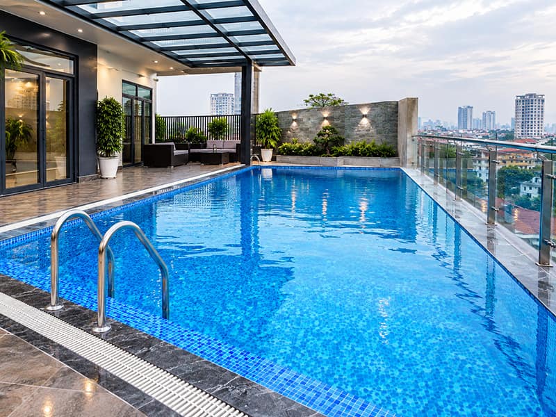 Hafuco bàn giao công trình bể bơi sân thượng tại phường Hà Đông, Hà Nội