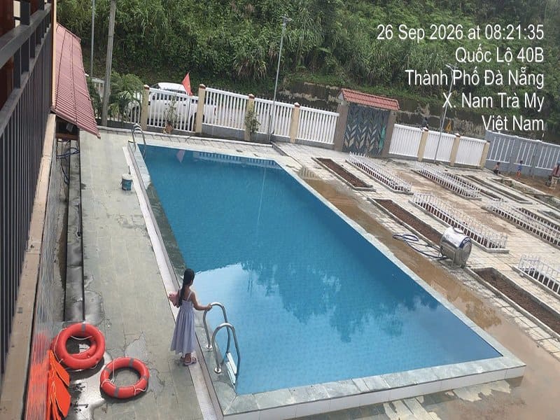 Hafuco hoàn thiện công trình thi công và lắp đặt thiết bị bể bơi tại xã Nam Trà My, Đà Nẵng
