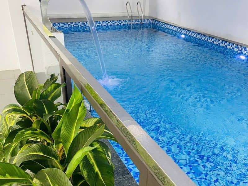 Hafuco thi công bể bơi resort tại xã Ba Bể, Thái Nguyên