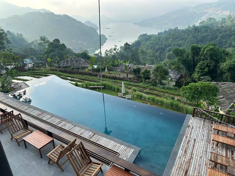 Hafuco hoàn thiện công trình bể bơi tại phường Sa Pa, Lào Cai