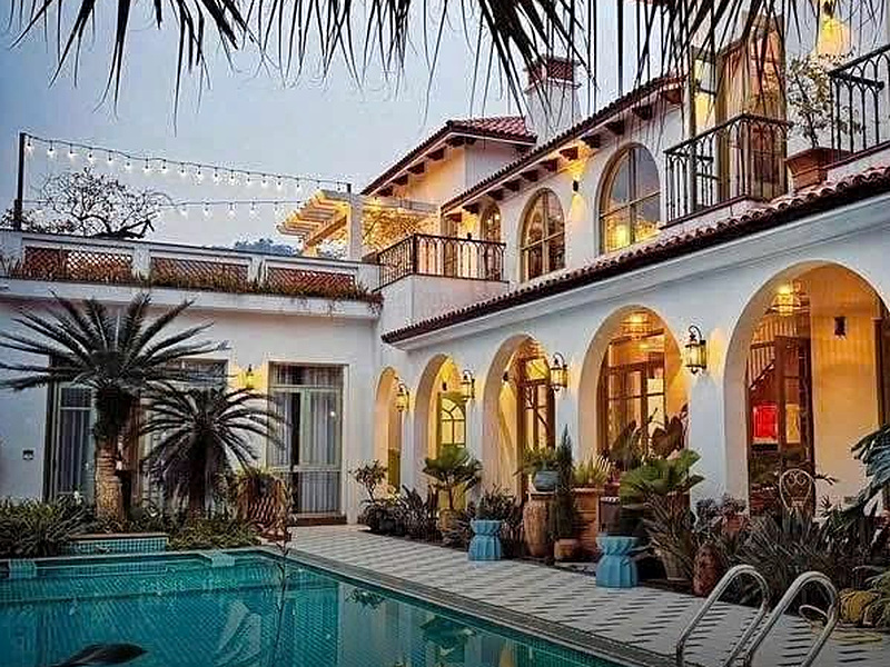 Hafuco hoàn thiện công trình bể bơi gia đình Thành tại Thạch Thất