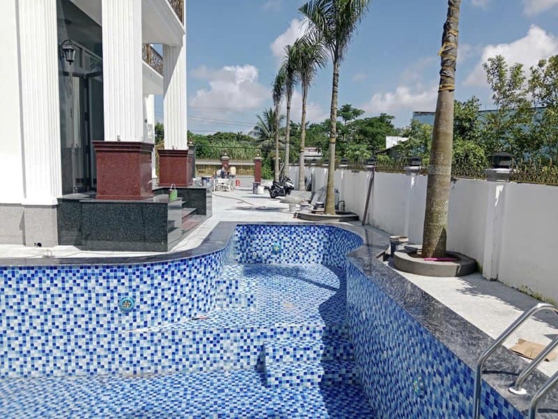 Hafuco thi công và lắp đặt thiết bị bể bơi gia đình tại xã Cẩm Thủy, Thanh Hóa